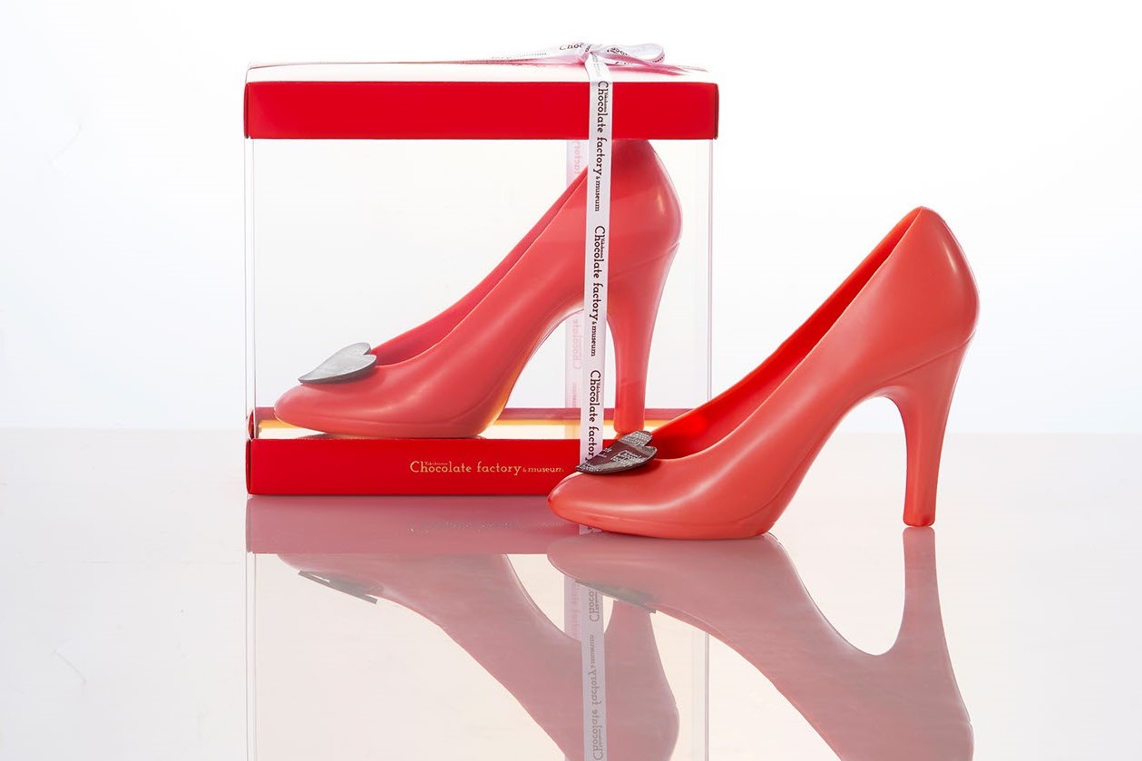 All About掲載！２F 横浜チョコレートファクトリー&ミュージアムの「ハイヒールチョコレート」が紹介されました！